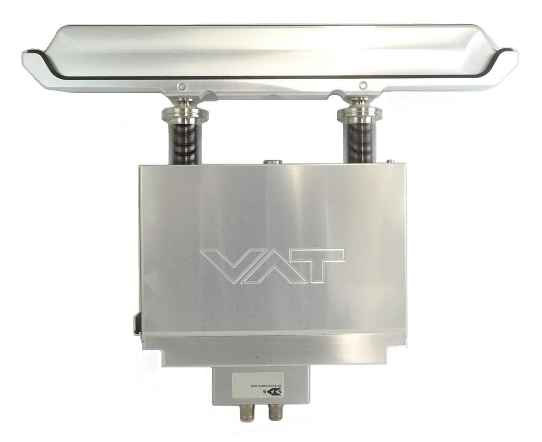 Used VAT 0240X-CA24-BLK2 300mm Pneumatic Vacuum Slit Valve Actuator and Gate Working