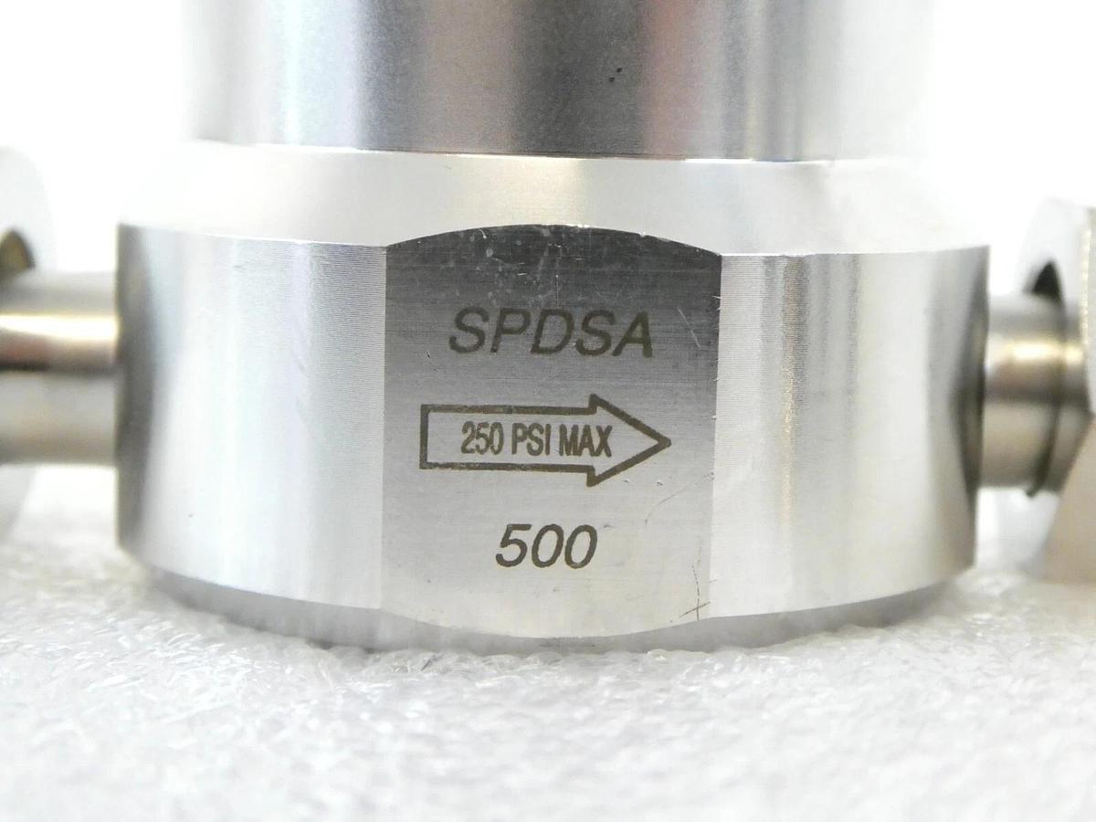 Used Fujikin SPDSA 500 90-100 PSI FVCR Pneumatic Diaphragm Valve Lot of 10 Working