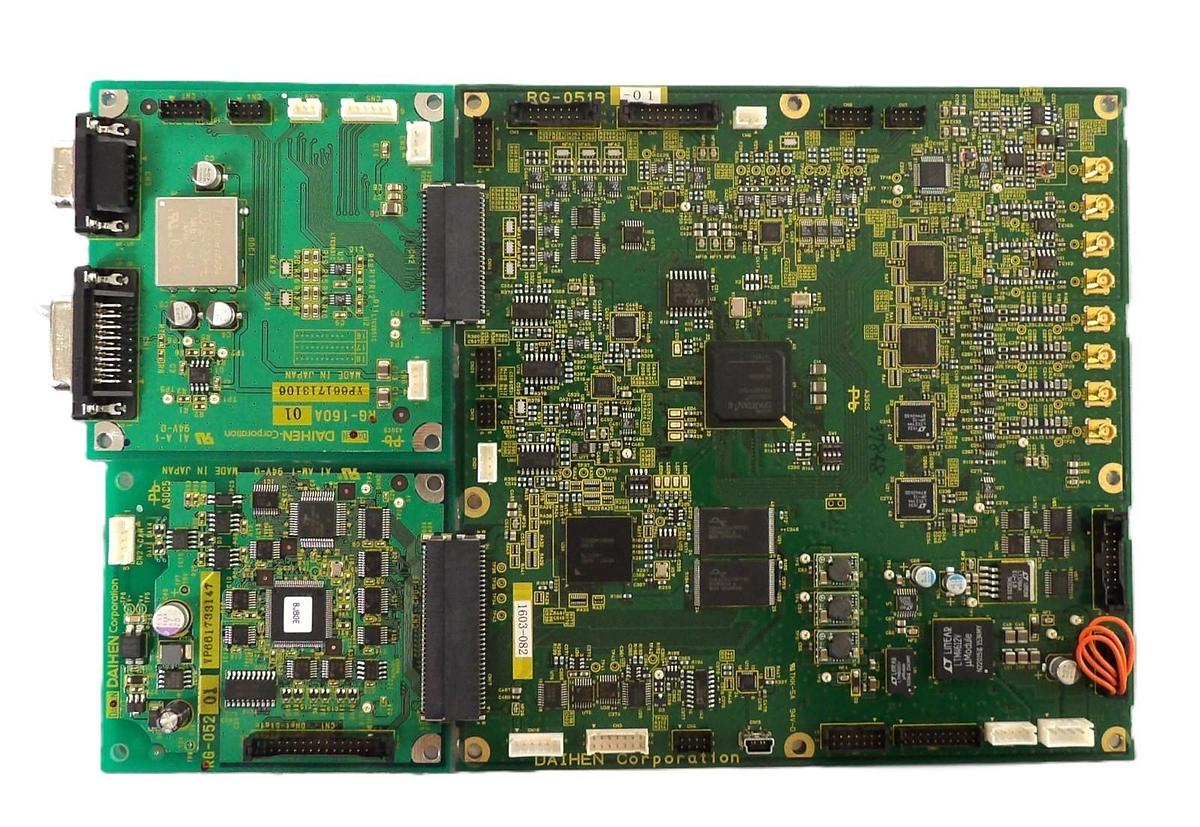 Used Daihen RG-051B-01 RF Generator Interface PCB RG-05201 RG-160A01 Working Surplus