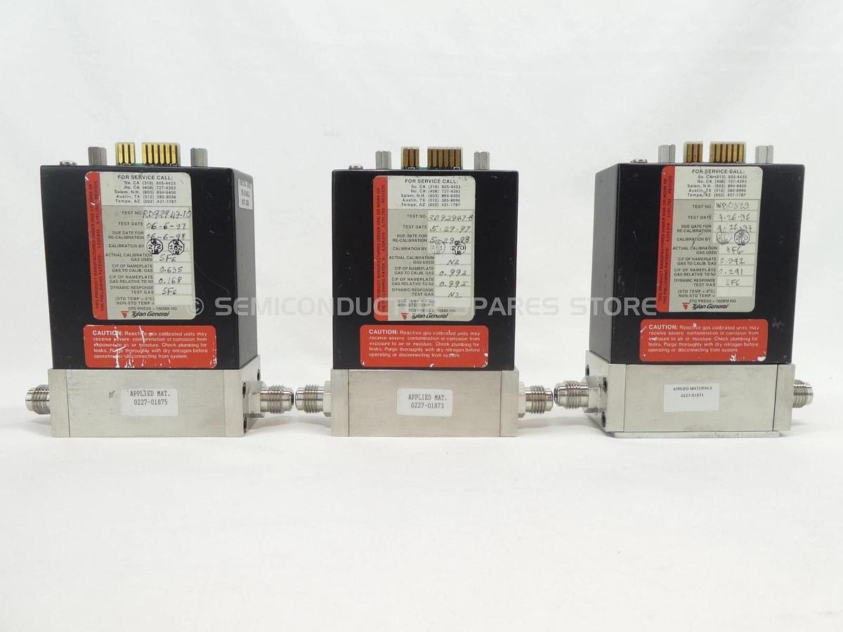 Tylan Mass Flow Controller MFC 2900 2950 Series Reseller Lot of 8 Working