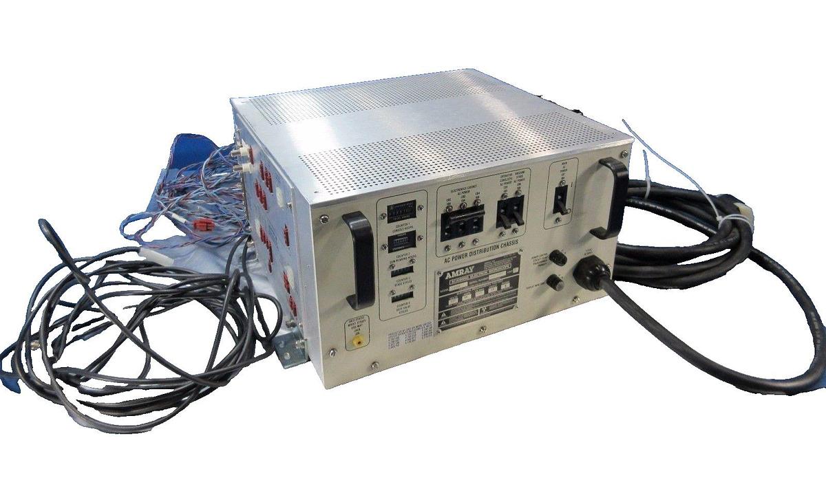 Used Amray 2030C Scanning Electron Microscope AC Power Distribution Chassis Used