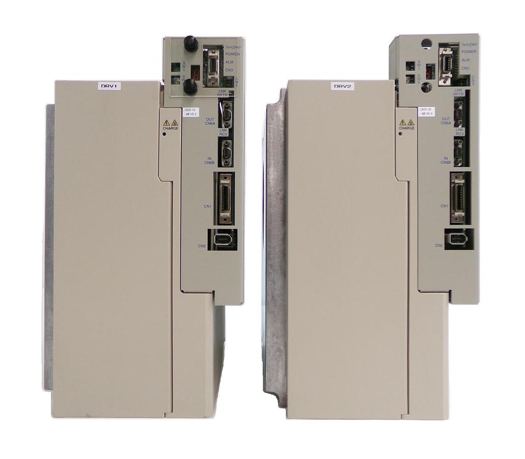 Used Yaskawa Electric CACR-50-AM1VB-E Servo Drive SERVOPACK Lot of 2 Working