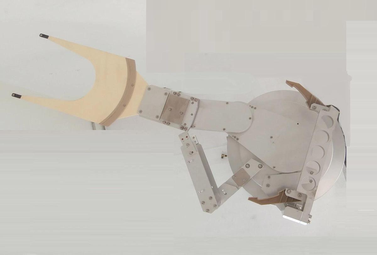 Used TEL Tokyo Electron CRA Career Station Block Robotics Arm Robot with Fork Working