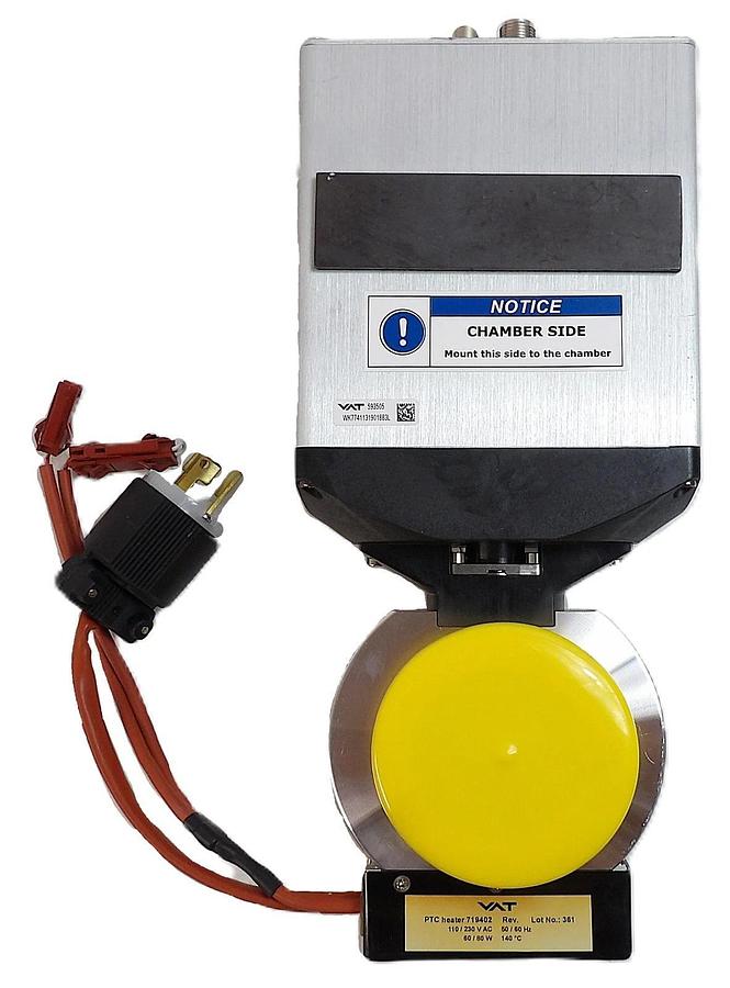 Used VAT 61234-KAGQ-BFS2 Butterfly Valve Control Series 612 Lot of 2 Working