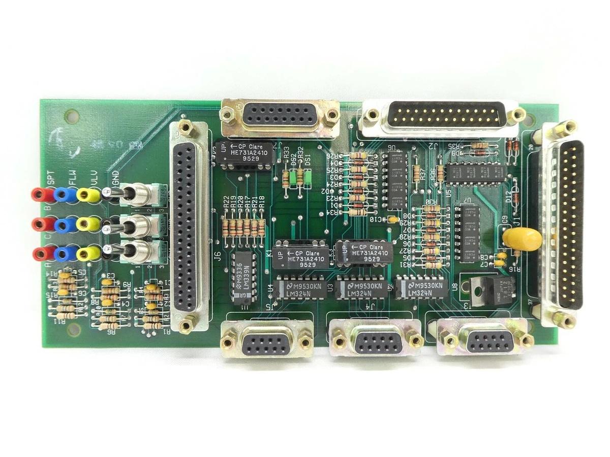 Used Novellus Systems 03-10639-00 Liquid Source Interface Board PCB Rev B Working