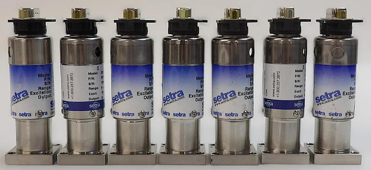 Used Setra 227 Series Pressure Sensor Reseller Lot of 12 Working Surplus
