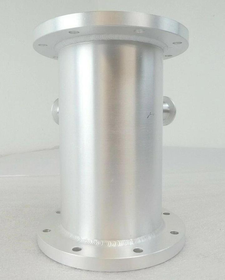 Used Novellus Systems 16-00037-02 3-Port NW16 NW25 Vacuum Nipple Cleaned Surplus