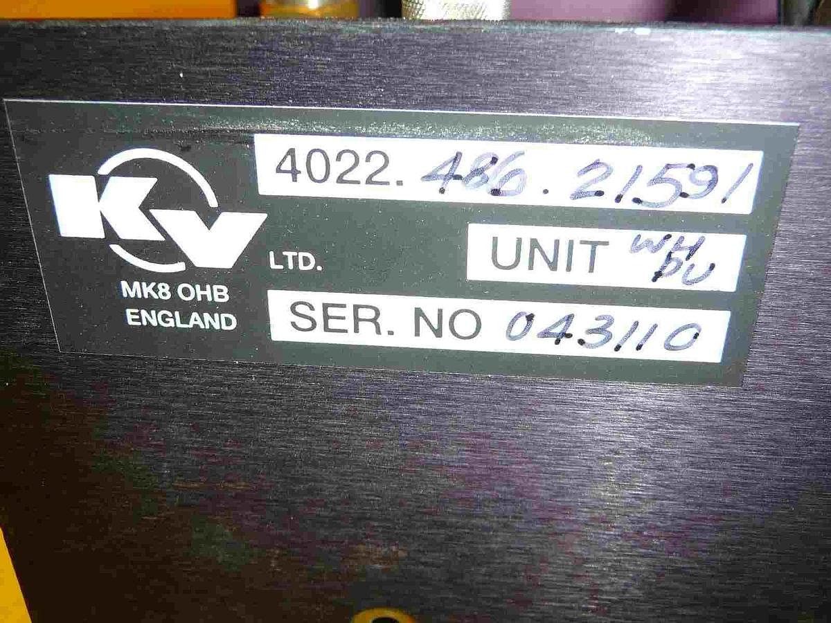 Used KV Automation 4022.486.21591 Robot Gripper Manifold ASML Working Surplus