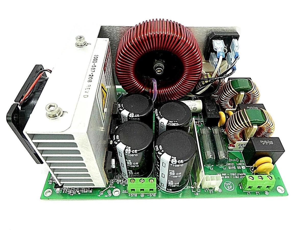 Used Delta Design 1937019-503 2400W PFC Boost Supply Board PCB Rev. E-R Working Spare