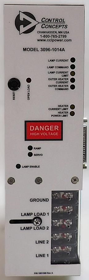 Used Control Concepts 3096-1014A SCR Power Controller AMAT Lot of 2 Working