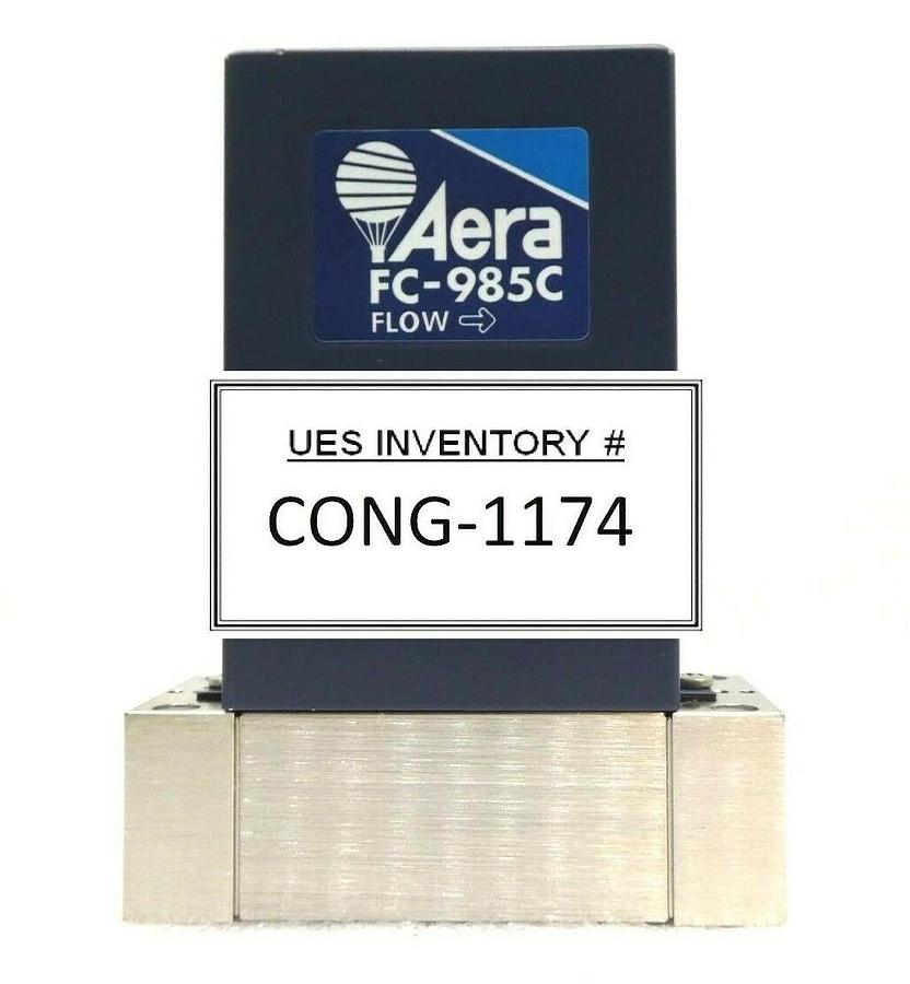 Used Aera TC FC-985CT-BF Mass Flow Controller MFC FC-985C 50 SCCM 1,3-C4F6(0.183)
