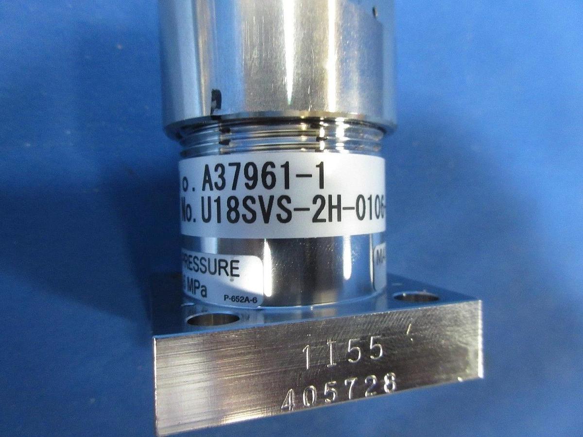 Used Hitachi Metals SAM U18SVS-2H-0106-F40F40-G P-768 0~0.6 MPa Lot of 9 Used Working