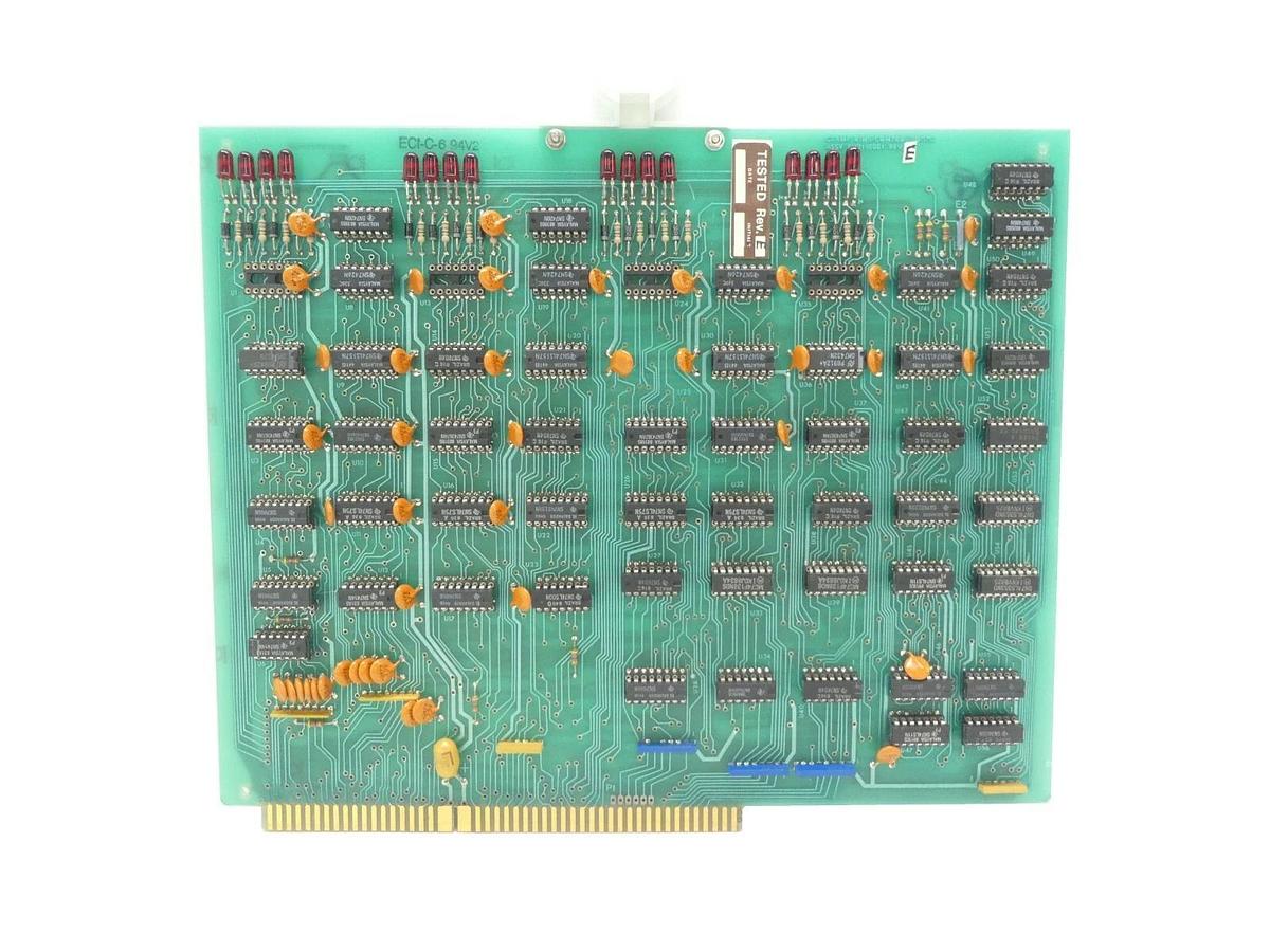 Used Varian Semiconductor VSEA EH2110001 Clamp Ring Control Logic PCB Card Rev. E
