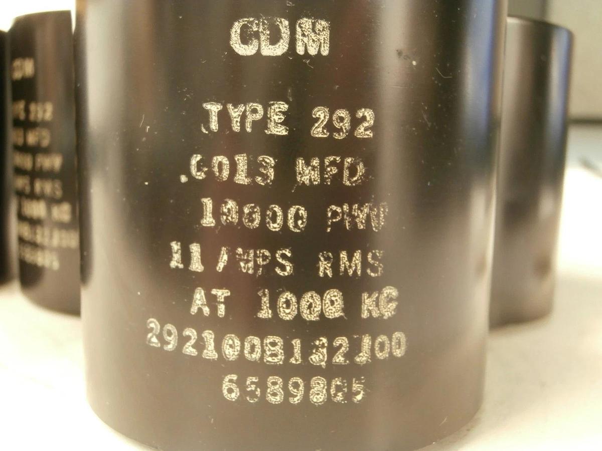 Used AMAT Applied Materials 0021-10744 RF Match Capacitor Assembly Outer Coil Working