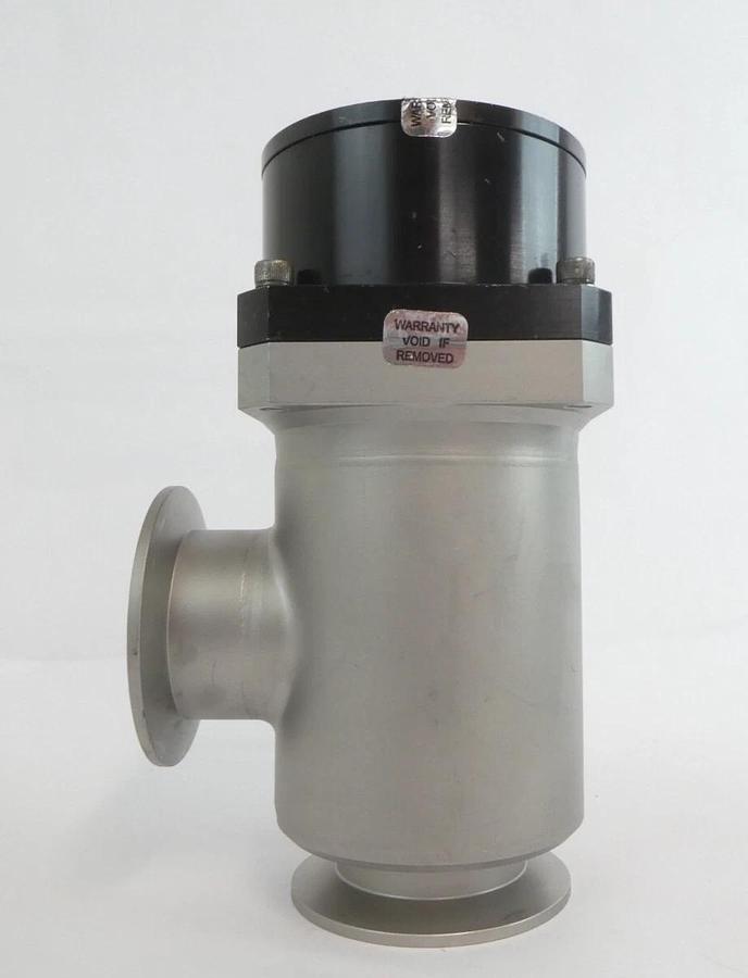 Used MKS Instruments LPV1-32100 Pneumatic Right Angle Chamber Valve NW50 Lot of 2