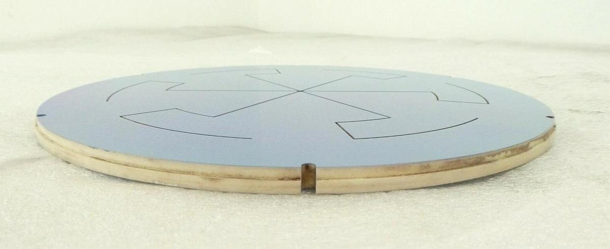 Used Novellus 15-118391-00 300mm Wafer Notch RF52 ESC Electrostatic Chuck Working
