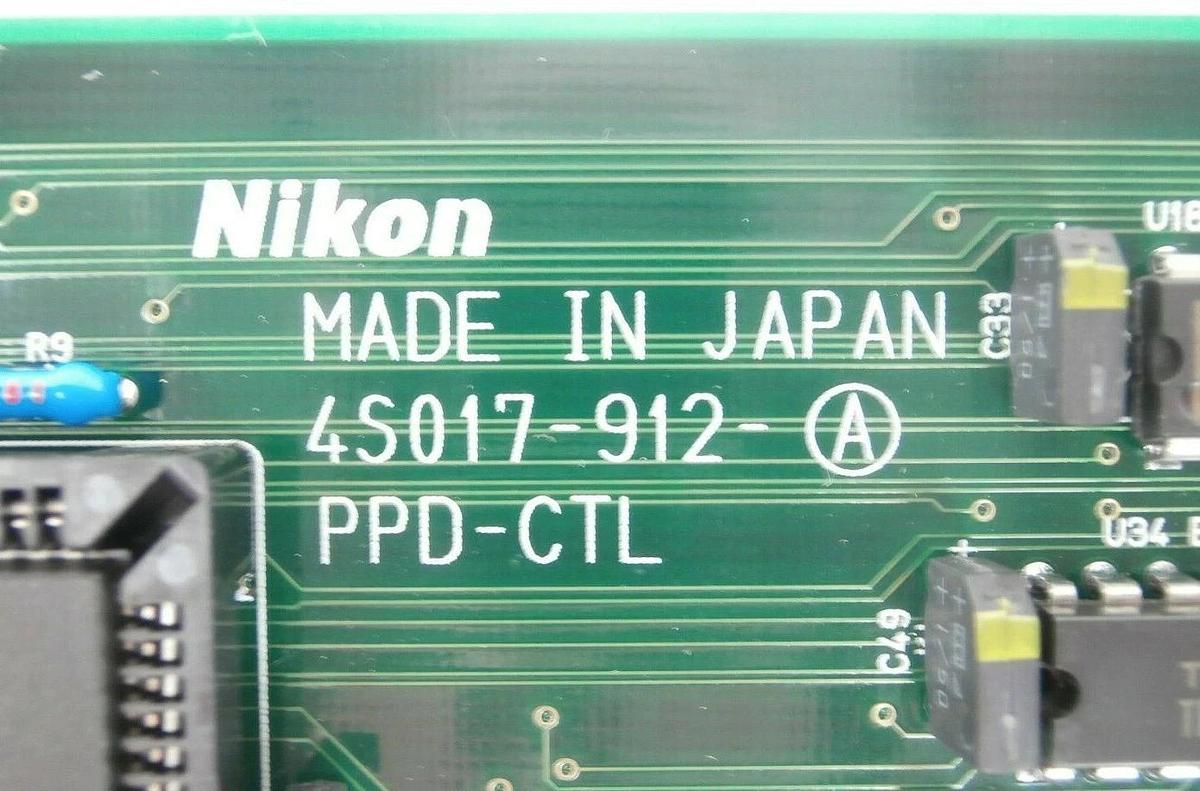 Nikon 4S017-912-Ⓐ PPD Control PCB Card PPD-CTL KBB07279 New Surplus