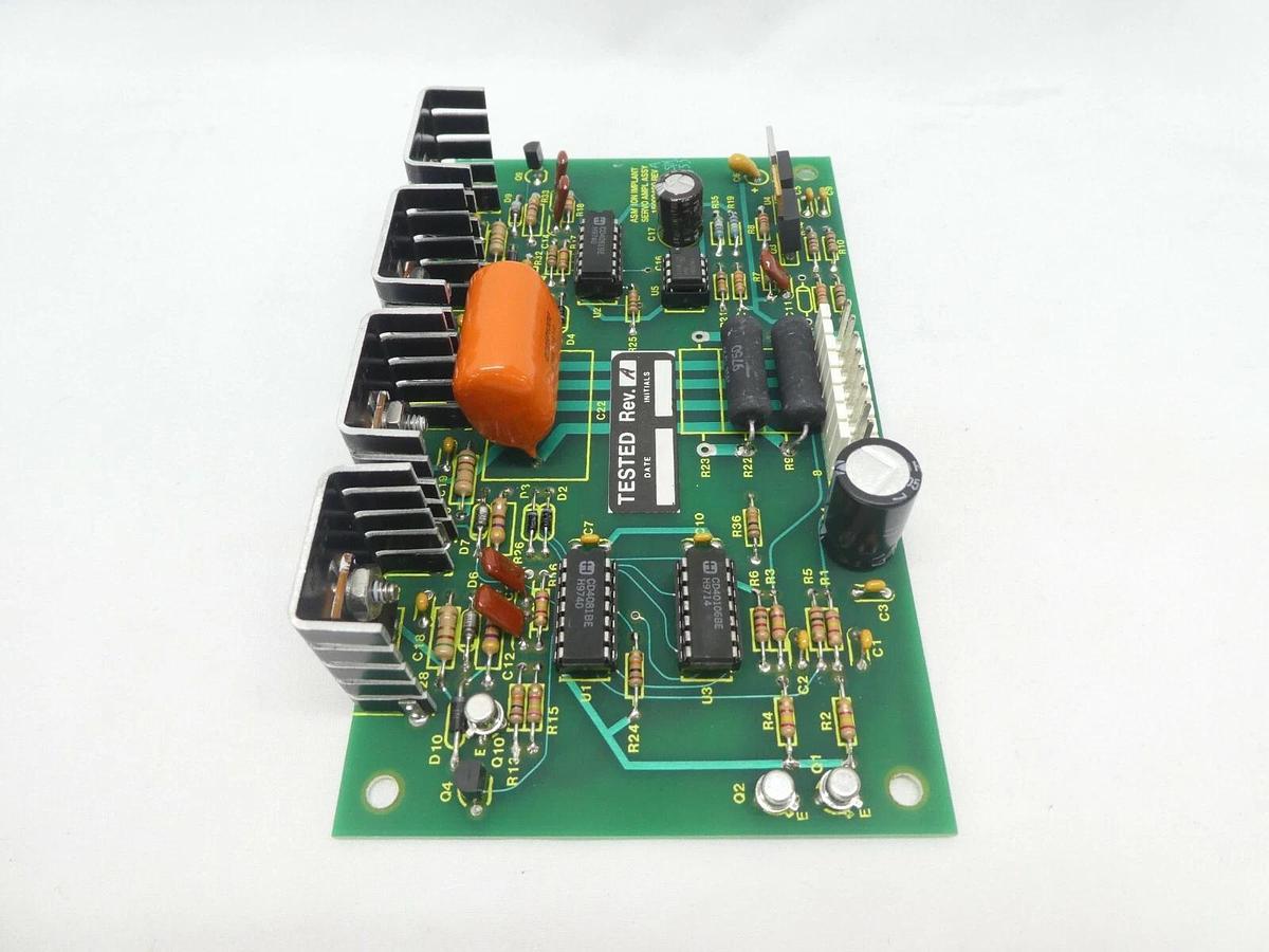 Used Varian Semiconductor VSEA E15000400 ASM Ion Implant Servo Amplifier PCB Rev. A