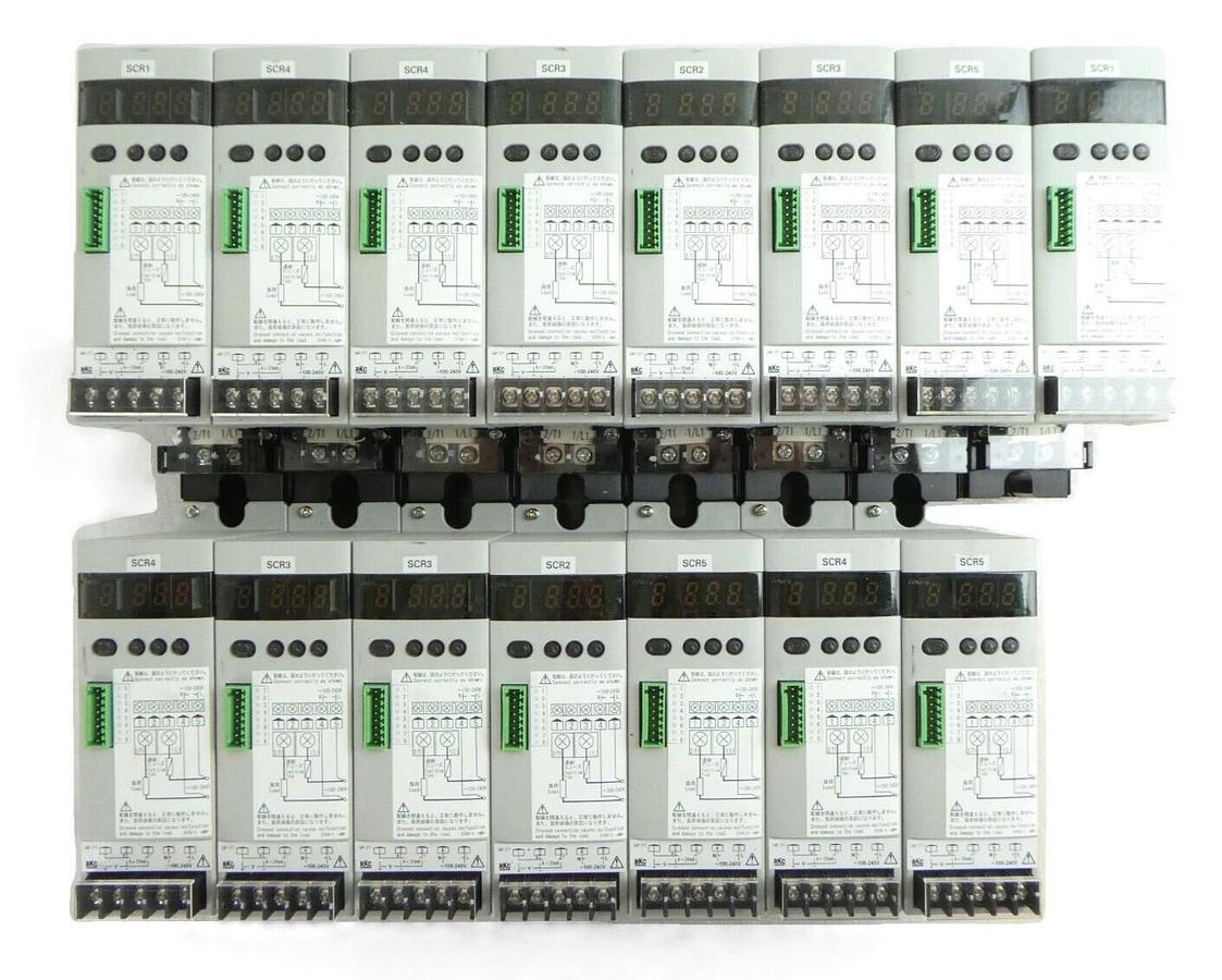 Used RKC THV-1PZ030-8*HN-9 Single Phase Power Control Unit THV Lot of 15 Working