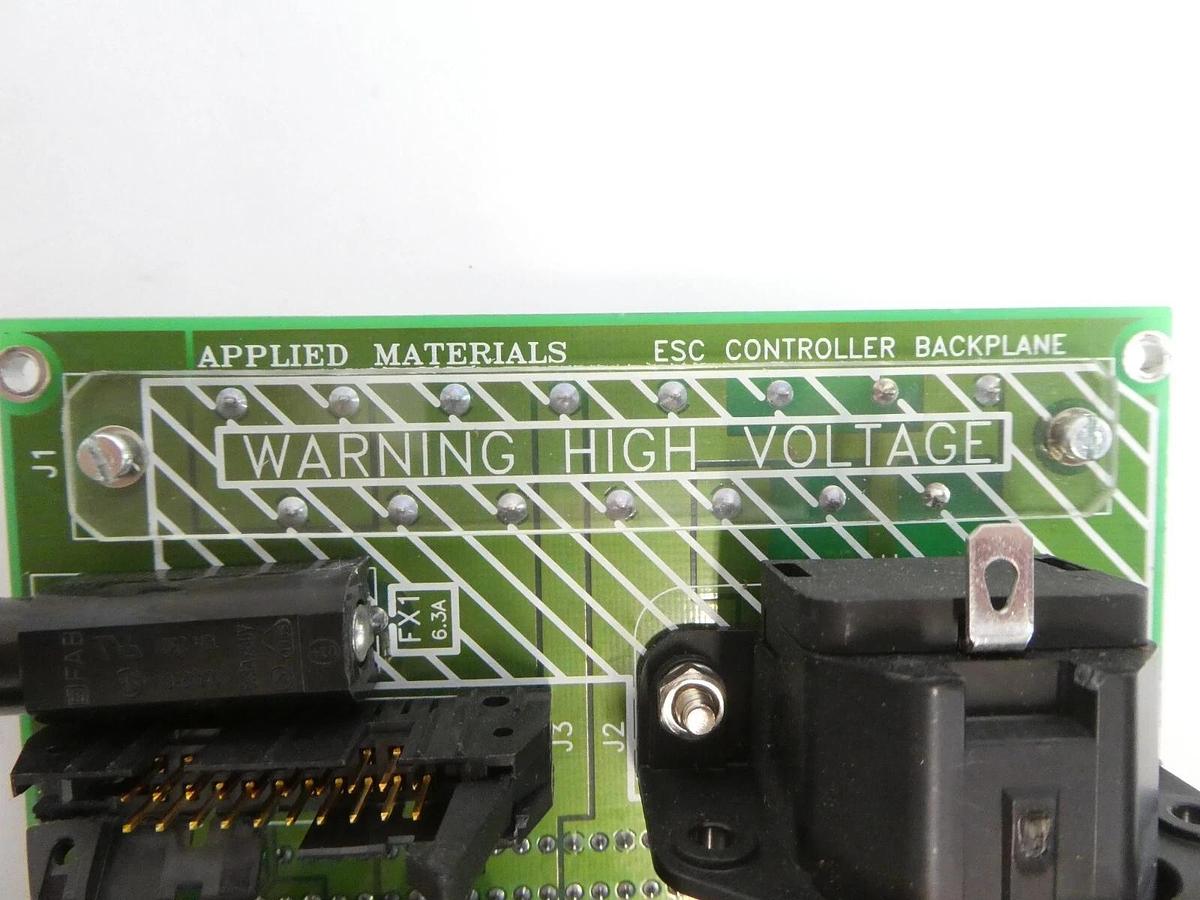Used AMAT Applied Materials 0100-37293 ESC Controller Backplane PCB Working Surplus