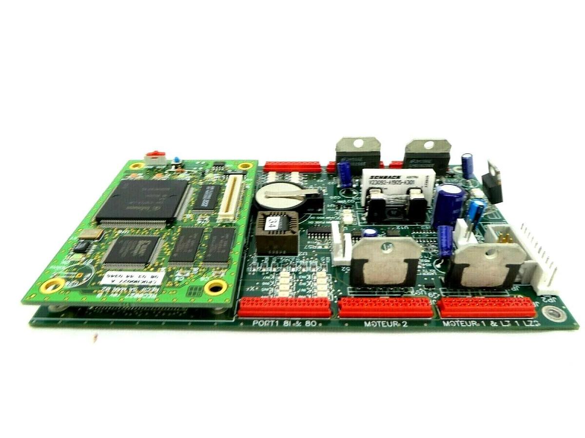 Used RECIF Technologies MOBJH0131D Motherboard PCB with CPU CPUCH0027 A Working Spare