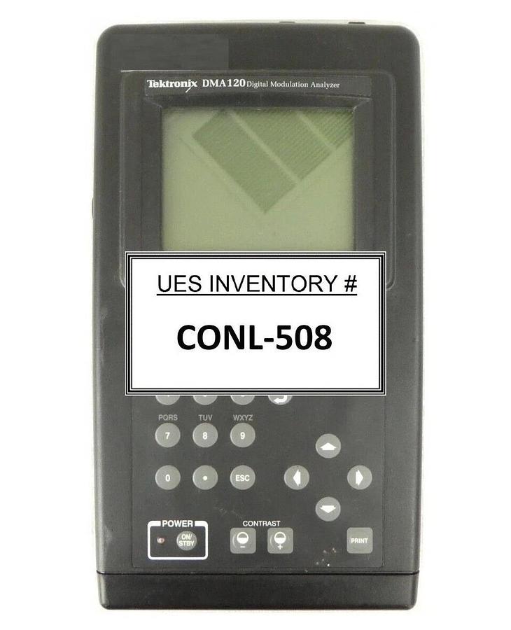 Used Tektronix DMA120 Digital Modulation Analyzer Working Surplus