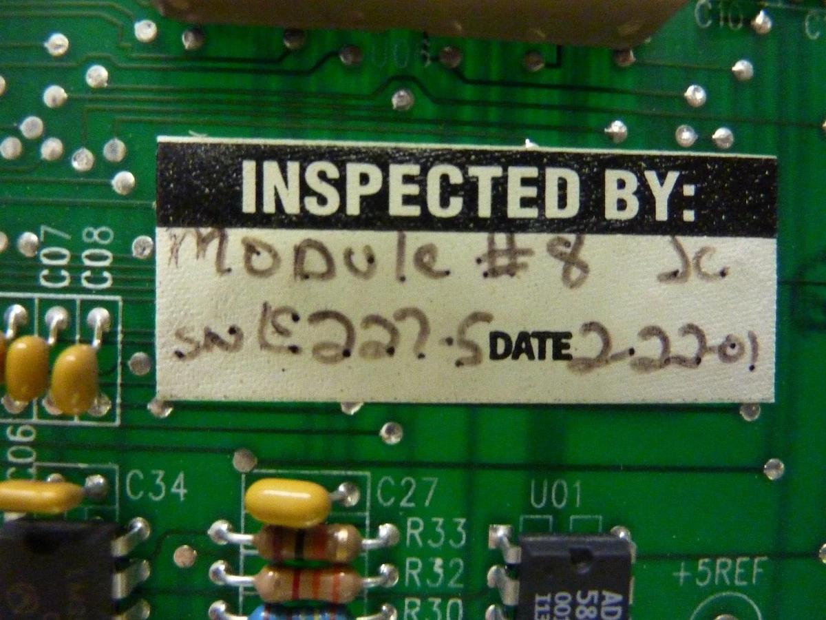 Used S&C Electric 005-111-4 Fiber Optic Board PCB 004-111 Module #8 Used Working