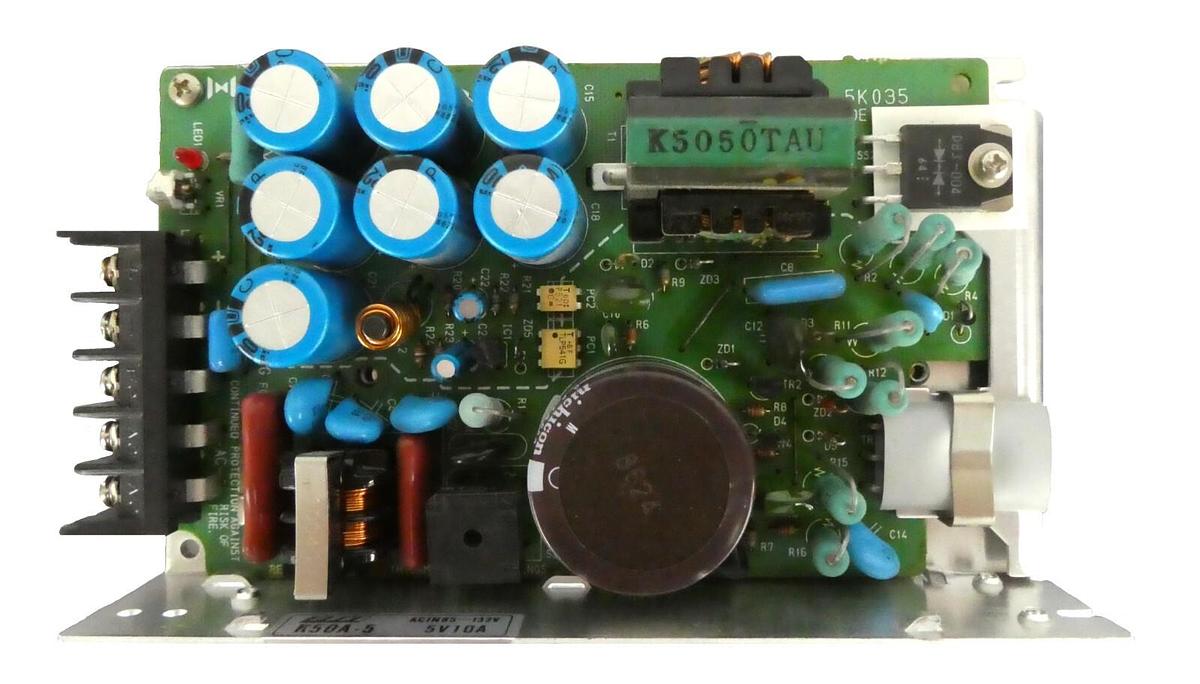 Used Elco K50A-5 AC/DC 77w Power Supply Assembly Working Surplus