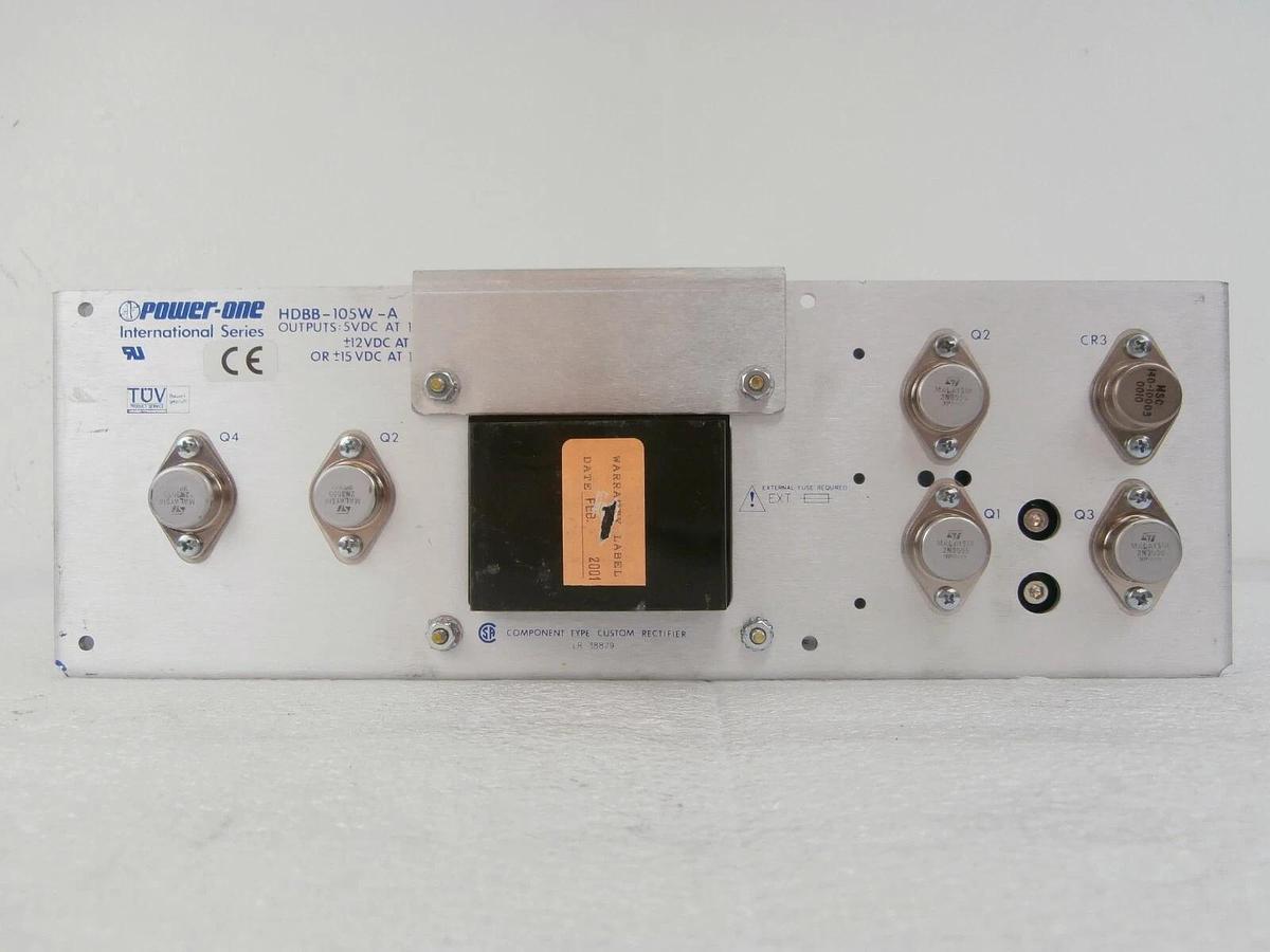 Used Power-One HDBB-105W-A Power Supply International Series Reseller Lot of 2 Spare