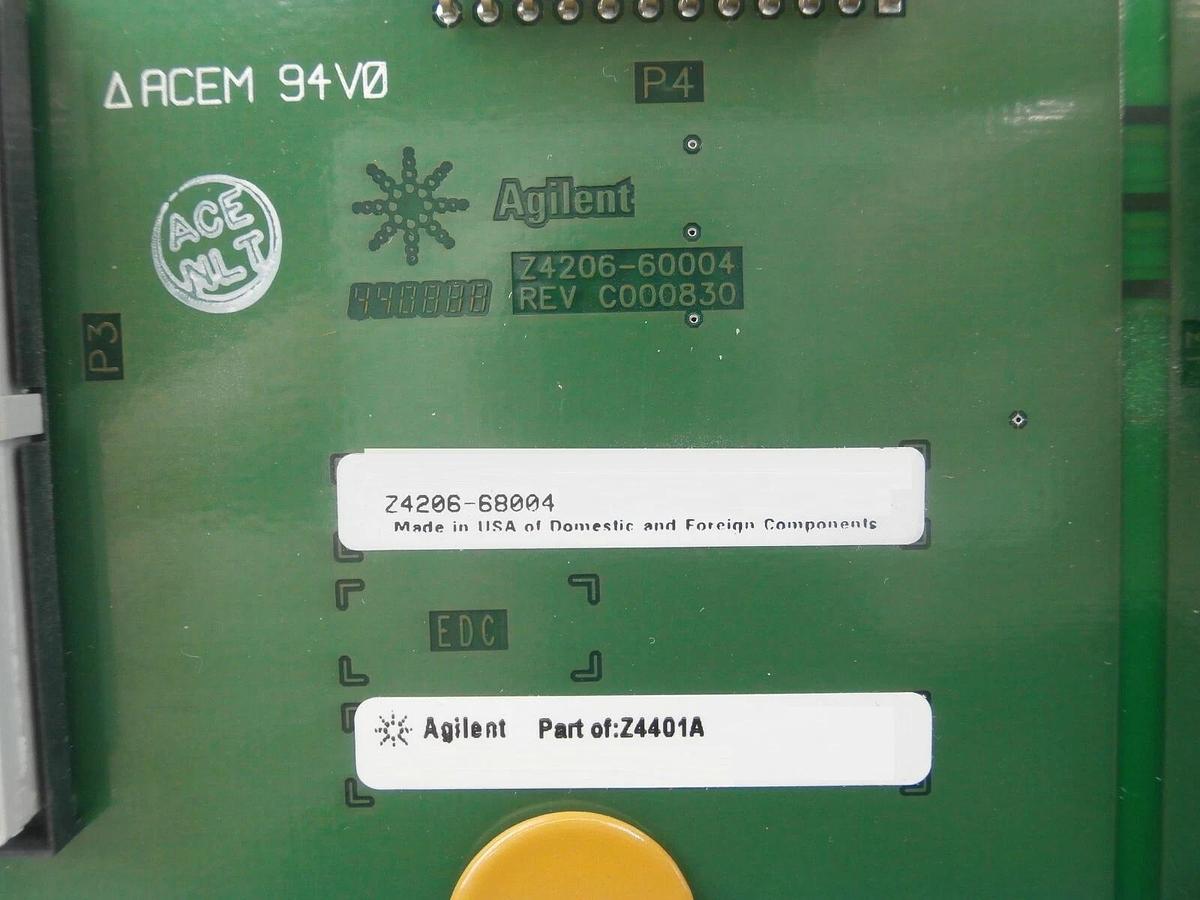 Used Agilent Z4206A Interface PCB Card I/O Card Z4206-680004 Z4206-680005 Working