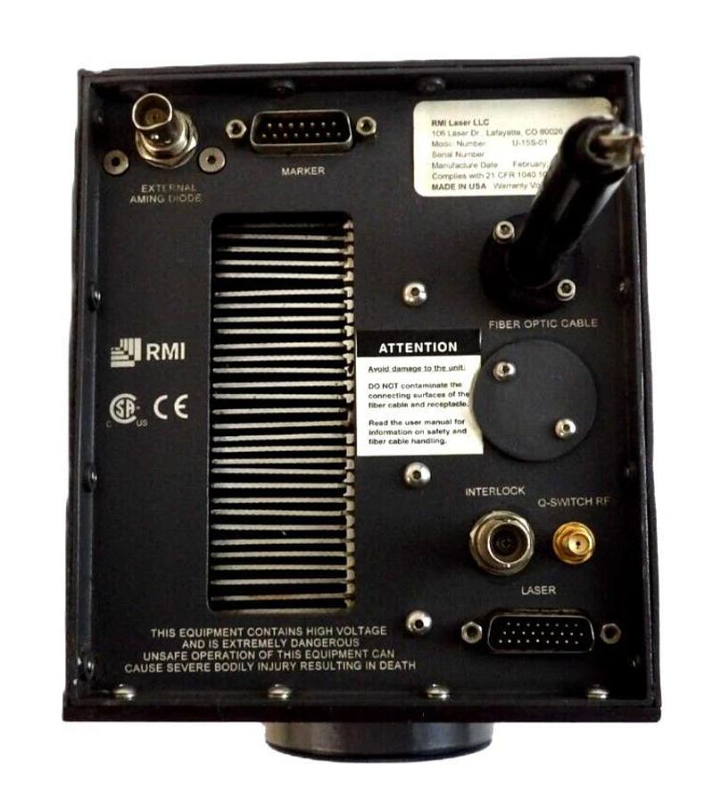 Used RMI Laser U-15S-01 High Performance Laser System Module U-10 Untested Spare