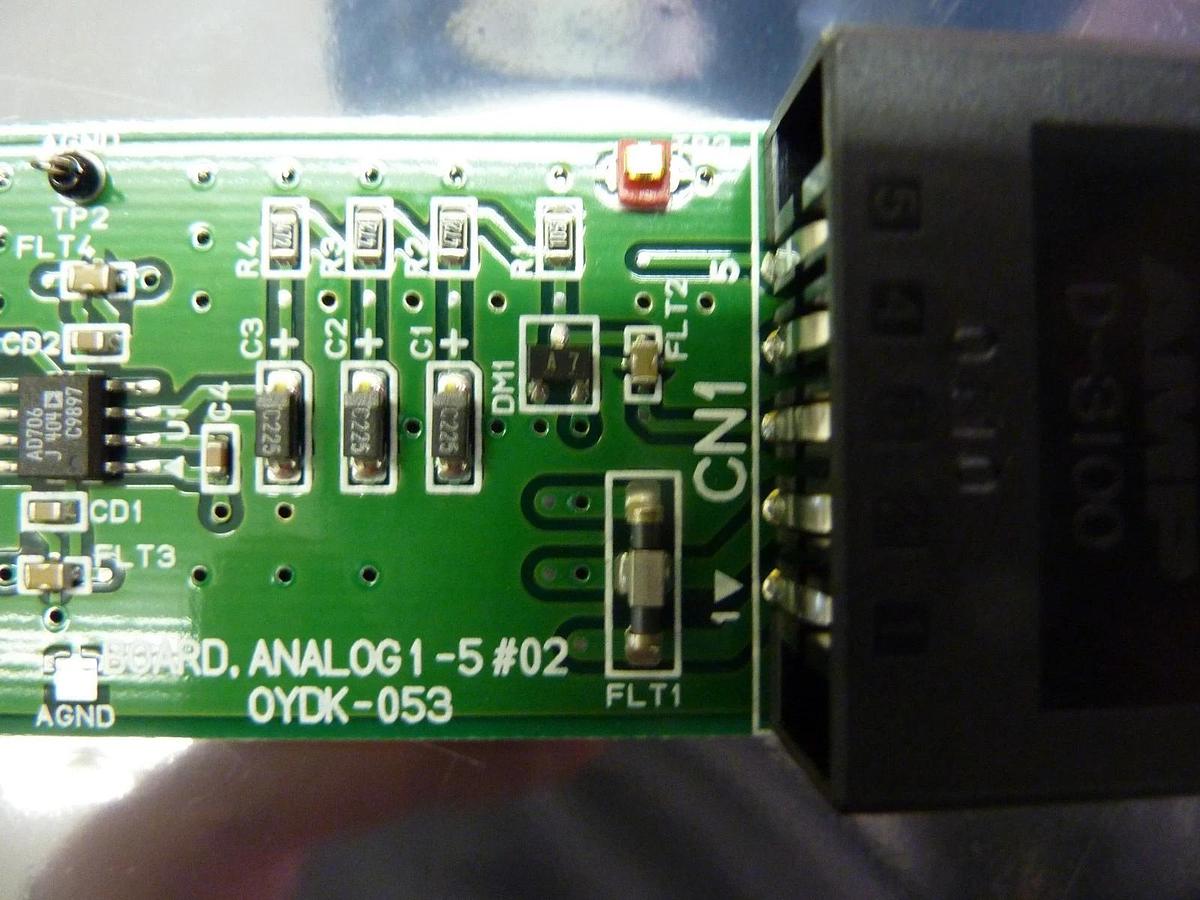 Used TEL Tokyo Electron OYDK-053 ANALOG 1-5 #02 PCB Board Lithius Clean Track Working