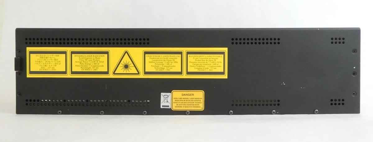 Used Thermo Laser Science 337201-01 UV Air-Cooled Nitrogen Laser w/Key Working