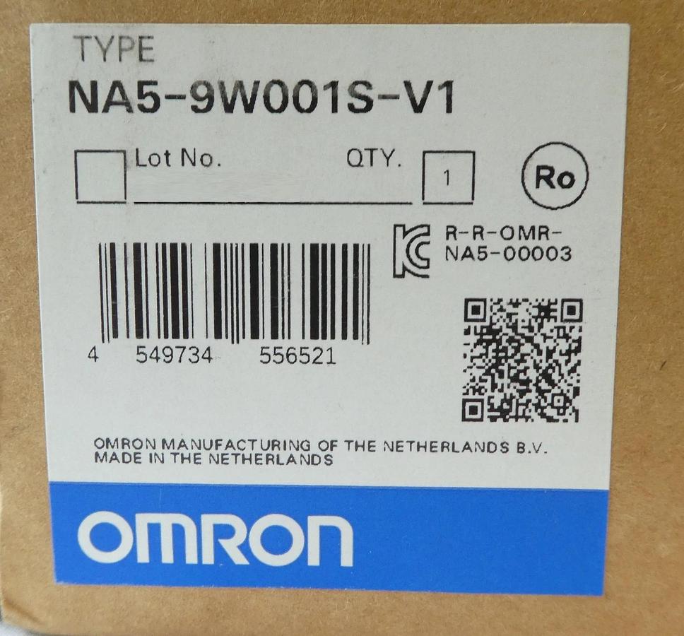 Omron NA5-9W001S-V1 9" Touch Screen HMI Display Panel 500707373 New