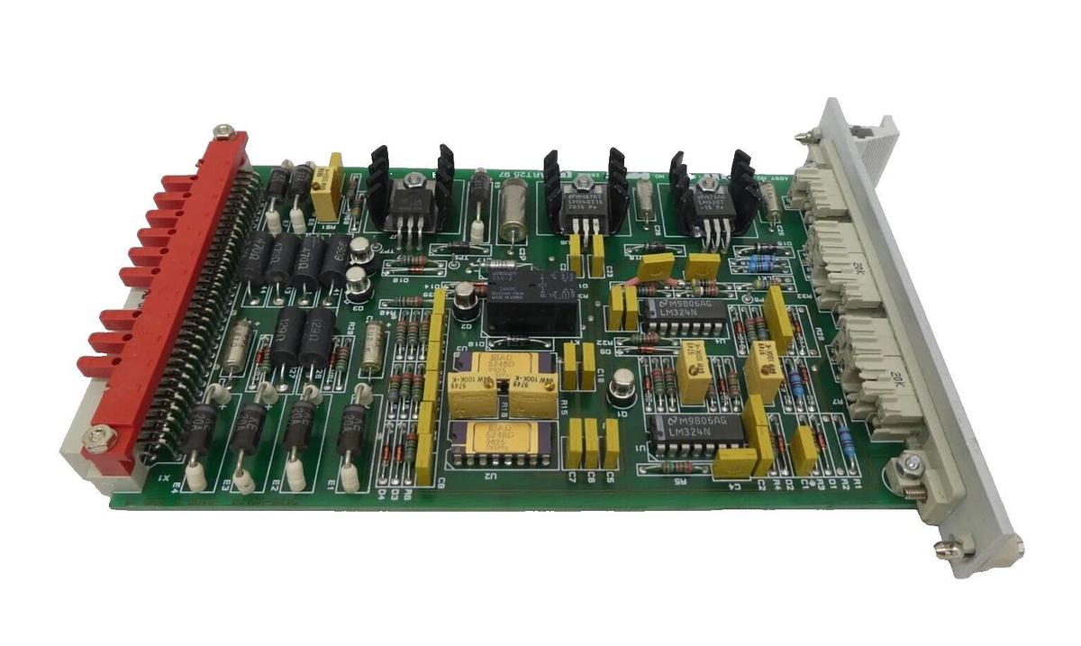 Used AMAT Applied Materials 0100-90077 Thermistor Gauge Controller PCB Card Working