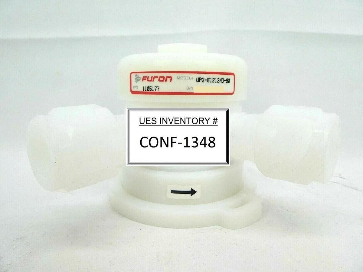 Furon 1105177 Pneumatic Normally Open Valve UP2-61212NO-90 New Surplus