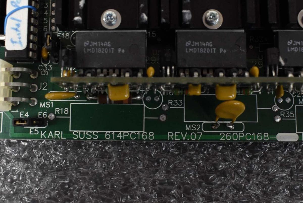 Used Karl Suss 614PC168 / 260PC168 PCB Board