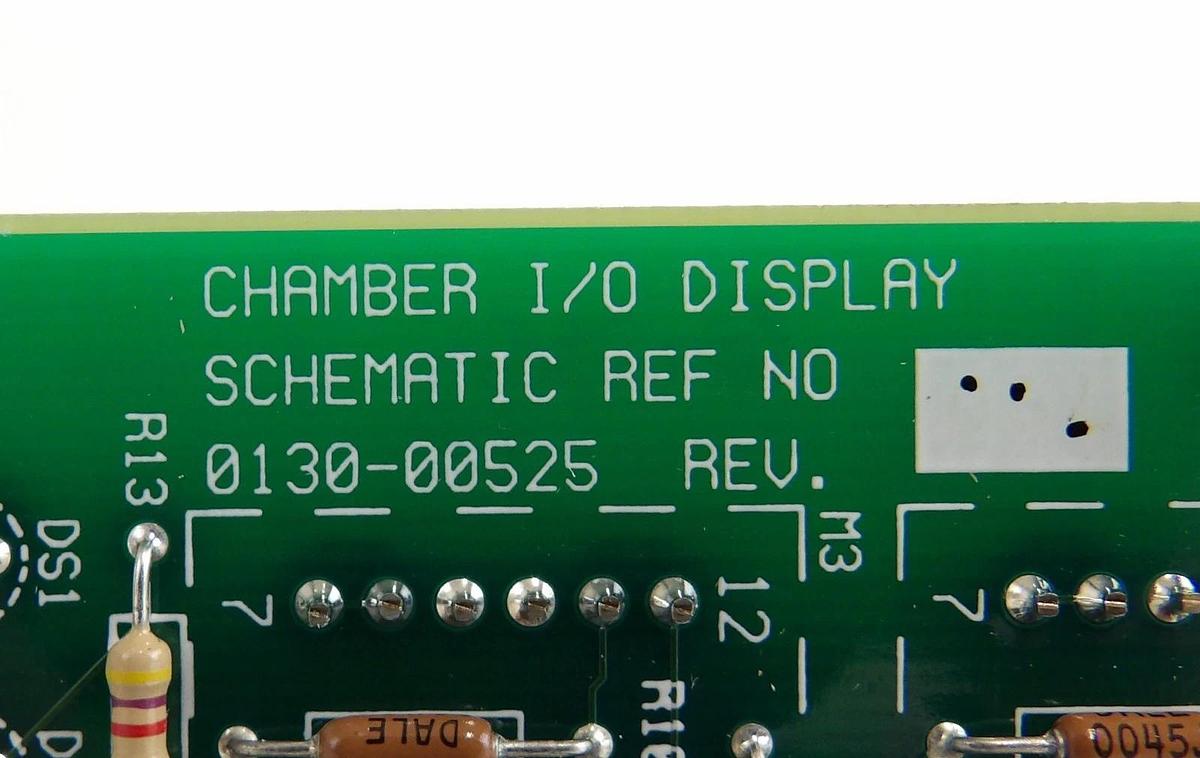 Used AMAT Applied Materials 0100-00525 Chamber I/O Display Panel 0130-00525 Working