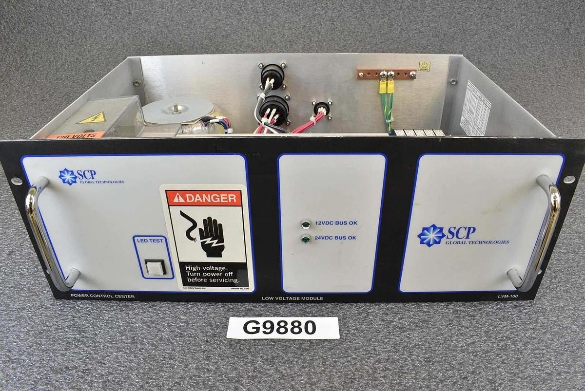 Used SCP Global 8800-00001-02 LVM-100 Low Voltage Module