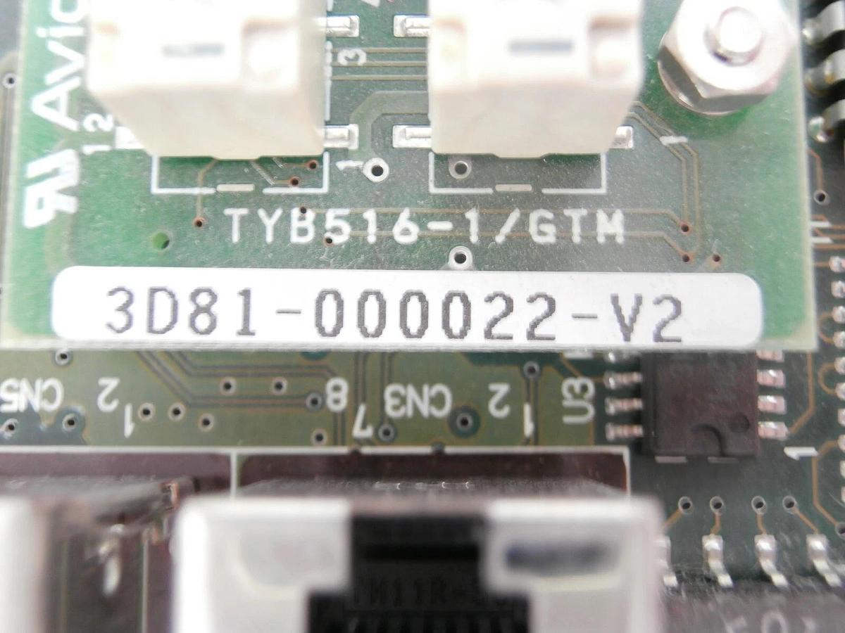 Used TEL Tokyo Electron 3D81-000103-V1 Backplane PCB TYB62E-1/RF Telius Working
