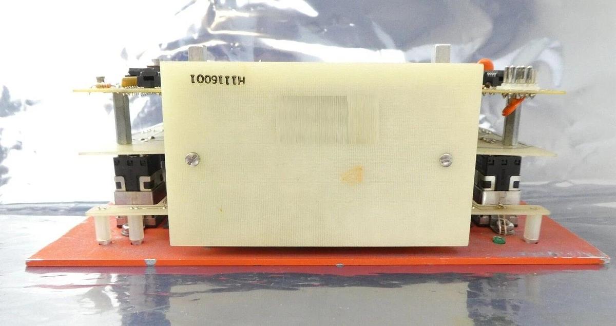 Used Varian Semiconductor VSEA DH0325-1 Operator Control Panel PCB D-H0337001 Working