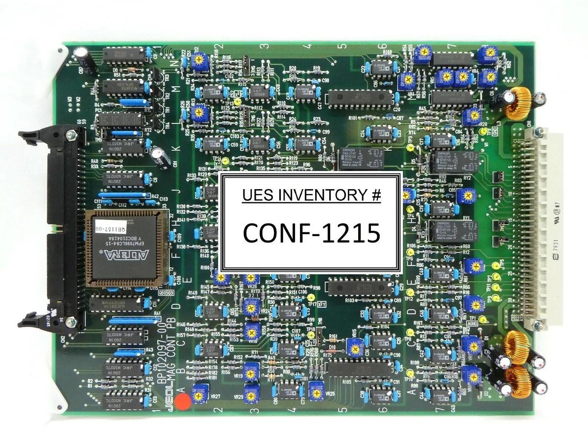 Used JEOL BP102097-00 MAG CONT PB PCB Card JWS-7555S Wafer Review SEM Working Spare