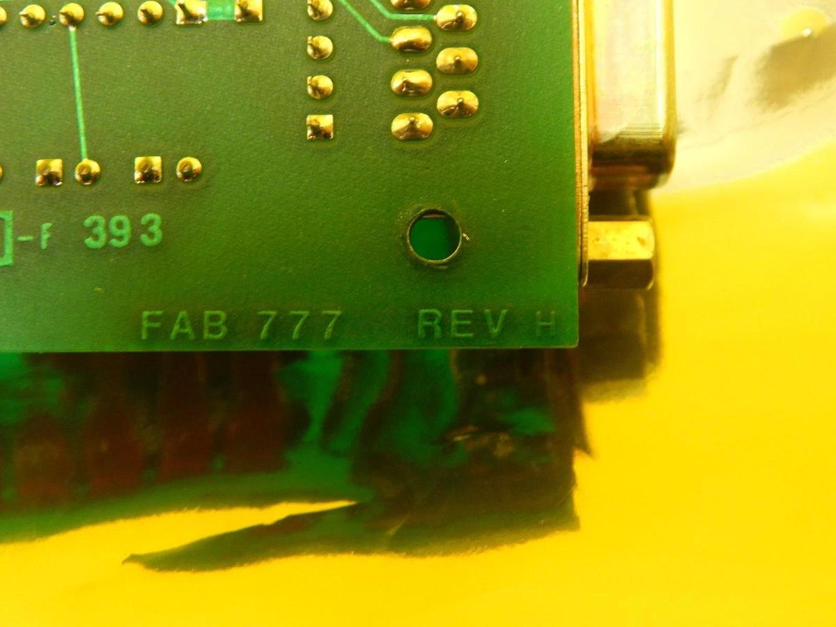 Used Hine Design 885-2423 Arm Control Board PCB 778-1I GaSonics Aura A-2000LL Used