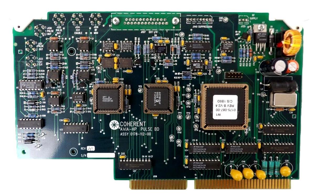 Used Coherent 0178-112-00 Avia-HP Pulse PCB Card Assembly AVIA 355-3000 Working