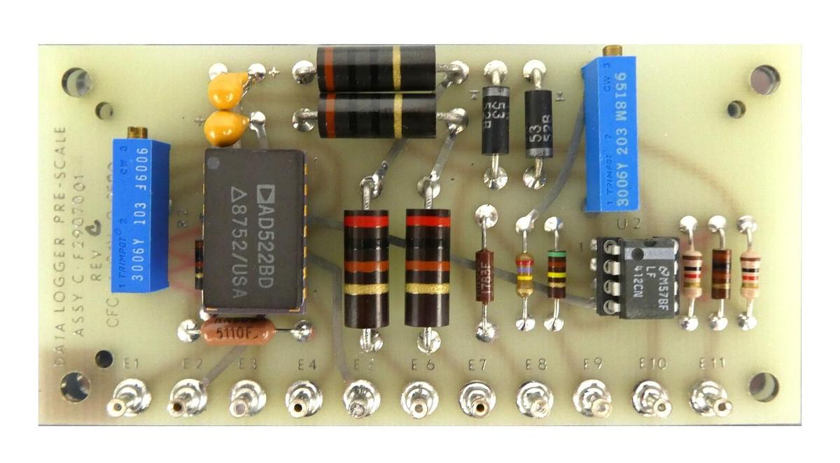 Used Varian F2907001 Pre-Scale Data Logger PCB Board F2908001 Working Surplus