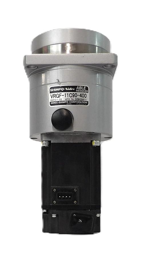 Used Mitsubishi HF-KP43 AC Servo Motor VRGF-11C90-400 TEL 5084-000505-11 Working
