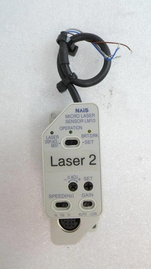 Used Matsushita LM10 Dual Laser Measurement NAiS System with Display FPO-A21 Working