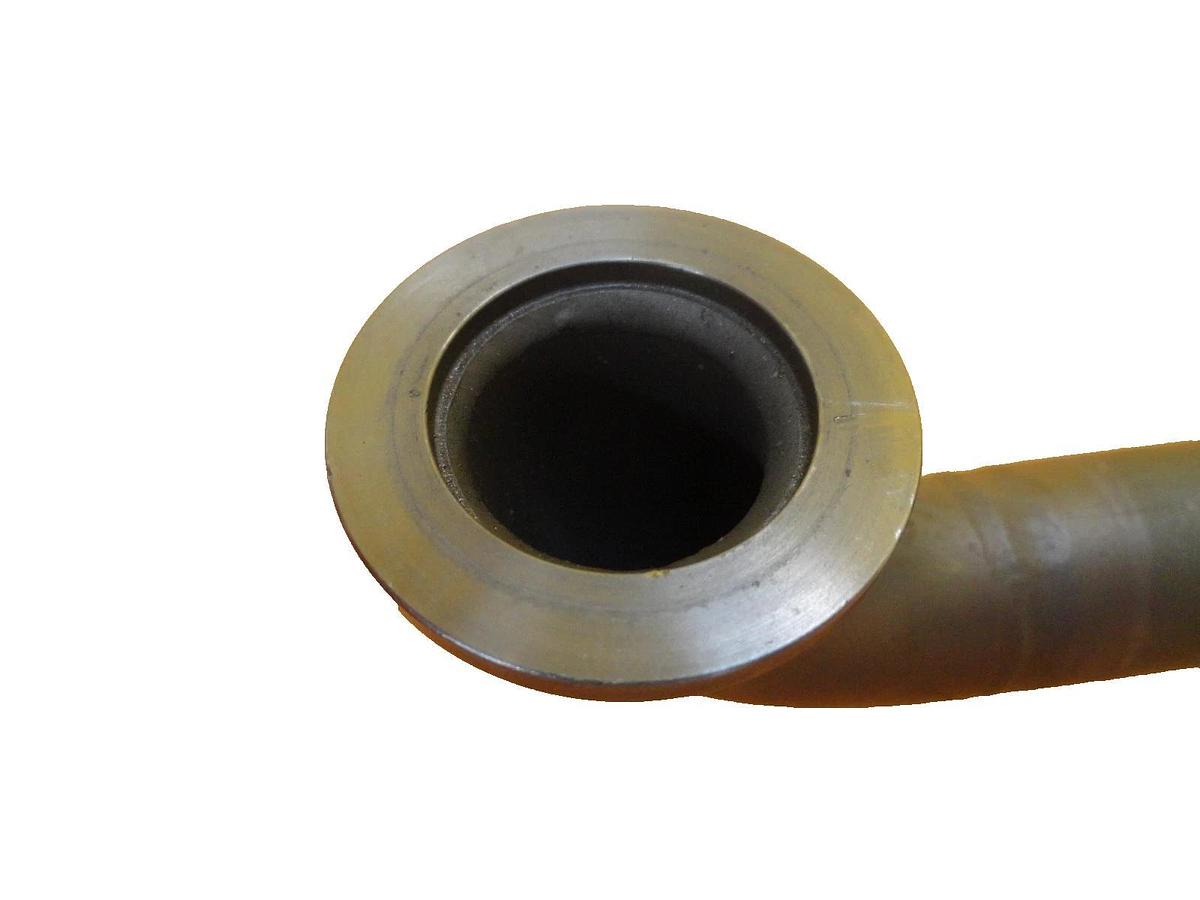 Used Edwards Vacuum Adapter Tube Tee ISO100 ISO-F to ISO100 NW25 90° Elbow Working