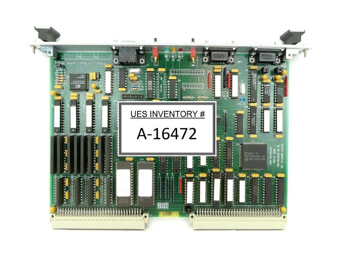 Used RGI Raster Graphics 51401 Processor PCB Card RG-700 6000700-09A Bio-Rad Q7 Spare