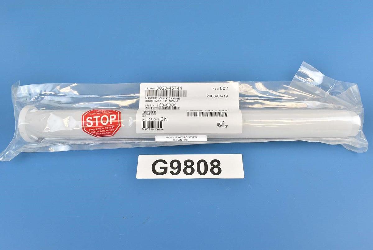Used Applied Materials 0020-45744 Mandrel Quick Change Brush Module